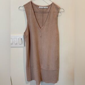 bishop + young Beige Sleeveless Dress